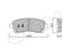 CIFAM 822-929-0 Brake Pad Set, disc brake